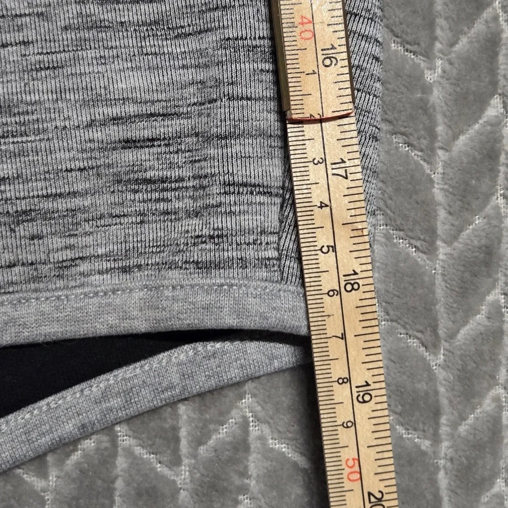 Hurley Phantom Mens Space Dye Knit Athletic Sweat Shorts Gray Size L D8458-00